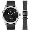 Bild von Withings ScanWatch 2, Akku bis 35 Tage, appfähige Smartwatch Set, 42 mm, inkl. Milanese Band Schwarz, Übermittlung von Gesundheitsdaten