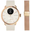 Bild von Withings ScanWatch 2, Akku bis 35 Tage, appfähige Smartwatch Set, 38 mm, inkl. Milanese Band Rosegold, Übermittlung von Gesundheitsdaten