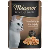 Bild von Miamor Feine Filets mit Thunfisch in Lachsjelly Pouch 100 g - 24 Stück, Nassfutter für: Katze