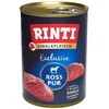 Bild von Rinti Singlefleisch Exclusive Ross Pur 400 g - 12 Stück, Nassfutter für: Hund