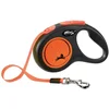 Bild von flexi Flexileine Flexi New Classic Neon Gurt-Roll-Leine Größe: S / Orange
