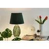 Bild von Pauleen Tischleuchte Crystal Velvet max40W 230V, ohne Leuchtmittel, E14, Grün, Glas, Samt