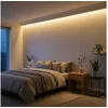 Bild von Paulmann LED Dekolicht, LED-Leuchtmittel fest verbaut, Warmweiß, LED Strip 3m selbstklebend Lichtband kürzbar LED Streifen warmweiß