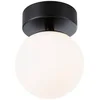 Bild von Paulmann LED Deckenleuchte Selection Bathroom Gove IP44 3000K 5W Satin, Glas/Metall, LED fest integriert, Warmweiß