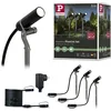 Bild von Paulmann LED Gartenstrahler Plug & Shine, Plug & Shine, LED fest integriert, Warmweiß, LED-Modul, 3000K 24V Anthrazit