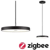 Bild von Paulmann LED Pendelleuchte Hildor Smart Home Zigbee 20W 300 mm Schwarz 230V Metall/Kunststoff, LED fest integriert, Warmweiß, dimmbar