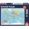 Bild von Schmidt Spiele Puzzle Die Welt, 1500 Teile, 1500 Puzzleteile, Made in Europe