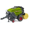 Bild von Bruder® Spielzeug-Landmaschine 02038 - Fendt Rundballenpresse Rotana 180V, Modell Landwirtschafts-Anhänger mit Rundballen öffnendem Presseheck
