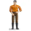 Bild von Bruder® Spielwelt Mann mit hellem Hauttyp/brauner Hose