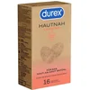 Bild von durex Kondome Hautnah Latexfrei Packung mit, 16 St., latexfreie Markenkondome mit Easy-On -Passform