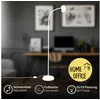 Bild von Briloner Leuchten LED Stehlampe Stehleuchte, weiß, 1xGU10/max. 9W exkl., ohne Leuchtmittel