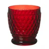 Bild von Villeroy & Boch Glas Boston Coloured, Kristallglas, Spülmaschinengeeignet, Rot, Boston, H: 10cm