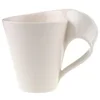 Bild von Villeroy & Boch Becher Henkelbecher 0,24 l NewWave Caffè, 1-tlg., Premium Porcelain, Henkelbecher, 0,24 l, Premium Porcelain, Weiß