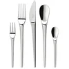 Bild von Villeroy & Boch Besteck-Set NewMoon Tafelbesteck (30-tlg), 6 Personen, Edelstahl 18/10, Robustes Besteck aus hochwertigem Edelstahl