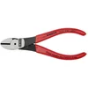 Bild von Knipex Seitenschneider Kraft-Seitenschneider mit Kunststoff überzoge atramentiert 74 01 140, mit Facette