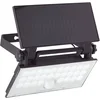 Bild von Brilliant LED Außen-Wandleuchte Luton, Bewegungsmelder, LED fest integriert, Solar, 19 cm, 1000 lm, 4100 K, schwenkbar, schwarz