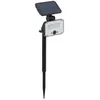 Bild von Brilliant LED Gartenstrahler Joplin, Bewegungsmelder, LED fest integriert, LED Außenspießleuchte, Solar, 54 cm, 1100 lm, 4100 K, schwarz