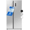 Bild von BOMANN Side-by-Side SBS 7344, 177 cm hoch, 90 cm breit, MultiAirflow-System, Total No Frost, LED Frontdisplay m. Touch Control