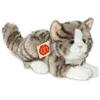 Bild von Teddy Hermann® Kuscheltier Katze liegend, 20 cm, zum Teil aus recyceltem Material