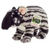 Bild von Teddy Hermann® Kuscheltier Tapir Baby 24 cm, schwarz/weiß, zum Teil aus recyceltem Material