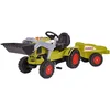 Bild von BIG Trettraktor Claas Celtis Loader, BxTxH: 46x169x54 cm, mit Trailer
