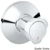 Bild von Grohe Wasserrohr GROHE Costa UP-Ventil Oberbau 10-35 mm Markierung rot, verchromt 19855