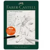 Bild von Faber-Castell Kreativset 11-tlg. Set Pitt Graphite Matt Grafitstifte mit Zubehör im Metalletui, (Zeichen-Set, 11-tlg., HB, 2B, 4B, 6B, 8B, 10B, 12B, 14B, Papierwischer, Radierer, Spitzer)