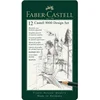 Bild von Faber-Castell Bleistift Castell 9000 Bleistift, (Design Set, 12-tlg), 12er Metalletui
