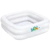 Bild von Babybadewanne Bieco Planschbecken Baby ca. 86x86x25 cm Aufblasbare Badewanne für Drinnen und Draußen Swimming Pool Rechteckig Kleines Planschbecken für Kinder Aufblasbarer Pool Eckig Baby Bathtub