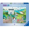 Bild von Ravensburger Puzzle Coastal Cottage, 1000 Puzzleteile, Made in Germany