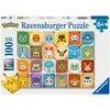 Bild von Ravensburger Puzzle Pokémon, Pokémon Gesichter, 100 Puzzleteile, Made in Germany