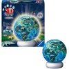 Bild von Ravensburger Puzzleball Nachtlicht Erde mit Tiermotiven, 72 Puzzleteile, beleuchtet