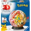 Bild von Ravensburger Puzzleball Pokémon - Kanto Region Characters, 72 Puzzleteile, Made in Europe