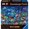 Bild von Ravensburger Puzzle Wooden, Unten im Meer, 500 Puzzleteile, Made in Europe