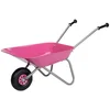 Bild von rolly toys® Schubkarre rollyMetallschubkarre, silber/pink, für Kinder, Made in Europe