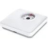 Bild von Soehnle Personenwaage Tempo White, 1-tlg., große Vollsichtskala, bis 130kg, rutschfest, hochwertiger Stahl