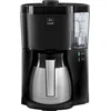 Bild von Melitta Filterkaffeemaschine Look® Therm 1025-12 Black Edition, 1,25l Kaffeekanne, Papierfilter 1x4