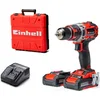 Bild von Einhell Akku-Schlagbohrschrauber TP-CD 18/50 Li-i BL (2x2,0Ah), max. 1800 U/min, (Set, 5-tlg), inklusive 2 Akkus, Ladegerät und Aufbewahrungskoffer