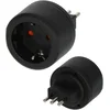 Bild von Brennenstuhl Reisestecker Schutzkontakt (Italien) Reiseadapter Typ L (Italien) zu Typ F (Schuko)