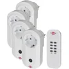 Bild von Brennenstuhl Steckdose Comfort-Line Funkschalt-Set 4x IP20, Packung, 4-St.