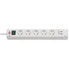 Bild von Brennenstuhl Bremounta Steckdosenleiste 5-fach mit USB-Ladefunktion 1150660325 Steckdosenleiste, mit USB