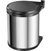 Bild von Hailo Einbaumülleimer Compact-Box M, 15 Liter, Edelstahl, Kunststoff Inneneimer, Made in Germany
