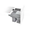 Bild von Hailo Einbaumülleimer Hailo Abfallsammler 3610631 CS Slide Euro-Cargo S 2x 13 + 30 Liter, Hailo Abfallsammler 3610631 CS Slide Euro-Cargo S 2x 13 + 30 Liter