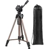 Bild von Hama Dreibein Fotostativ, 3-Wege-Kopf, Star 61, 60-153 cm Dreibeinstativ