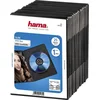 Bild von Hama DVD-Hülle DVD-Leerhülle Slim, 25er-Pack, Schwarz Schutzhülle