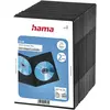 Bild von Hama DVD-Doppel-Leerhülle Slim, 25er-Pack, Schwarz