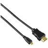 Bild von Hama High Speed Stecker Typ A - Stecker Typ D (Micro), HDMI-Kabel, (2 cm)