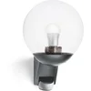 Bild von steinel Außen-Wandleuchte L 585, Bewegungsmelder, Leuchtdauer einstellbar, Tageslichtsensor, Leuchtmittel wechselbar