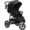 Bild von Hauck Kinder-Buggy Dreiradbuggy, Rapid 3 Air, black, mit schwenk/feststellbarem Vorderrad, Lufträder, bis 22 kg belastbar