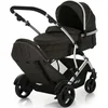 Bild von Hauck Geschwisterwagen Duett 2 black, mit Regenschutz, Kinderwagen